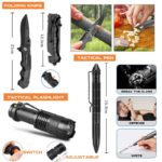 Kit de survie multifonction pour aventure en plein air, camping, randonnée, 10 pièces – Image 3