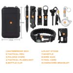 Kit de survie multifonction pour aventure en plein air, camping, randonnée, 10 pièces – Image 6