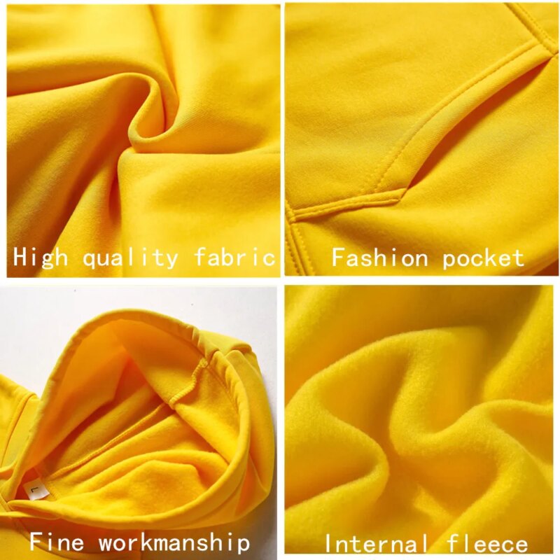 Sweat à capuche décontracté, avec poches, à manches longues, pull à capuche – Image 5