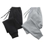 Pantalon Jogging décontracté, avec poches, fermeture à lacet