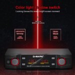 Système de 2 microphones sans fil UHF, fréquence réglable, 520 à 580 MHz – Image 3