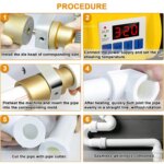 Machine de soudage de tubes PB/PP/PE/PPR, contrôle numérique de la température – Image 6