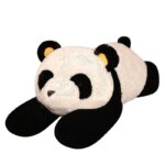 Peluche géante de panda, coussin doux et confortable, de 60 à 80 cm