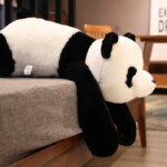 Peluche géante de panda, coussin doux et confortable, de 60 à 80 cm – Image 2