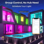 Lot de 3 ampoules LED RGB intelligentes, Wifi / Bluetooth, 2700K à 6500K, E27, 220V – Image 6