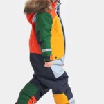Combinaison de Ski imperméable pour enfant, à capuche, en coton épais et chauds – Image 2
