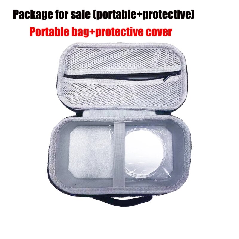 180288-9r4jm4.jpg Mallette de rangement pour projecteur HY300 et HY300 Pro, coque de transport de voyage – Image 4