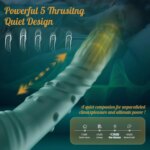 Vibromasseur avec mouvement de poussée, rechargeable, massage pour adulte – Image 3