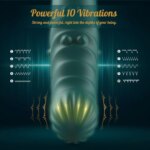 Vibromasseur avec mouvement de poussée, rechargeable, massage pour adulte – Image 4