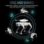 Robot chien intelligent télécommandé, multifonction, mécanique, avec tourelle de tir – Image 4