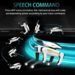 Robot chien intelligent télécommandé, multifonction, mécanique, avec tourelle de tir – Image 5