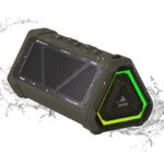 Enceinte Bluetooth portable extérieur P3, 40W, stéréo, super basse, IPX7, Micro SD, RVB, Bluetooth 5.3