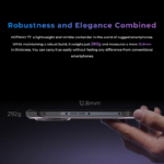 Smartphone robuste HOTWAV T7, 6.52'' HD+, 8GB, 128GB, 6280mAh, Android 13 – Image 3