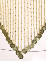 Soutien-gorge de danse orientale, latine, bretelles réglables, paillettes brillantes, costume de performance – Image 4