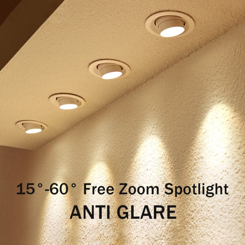 181783-1bgfhy.jpg Spot LED encastrable et rétractable, dimmable, 5 à 15 W – Image 4