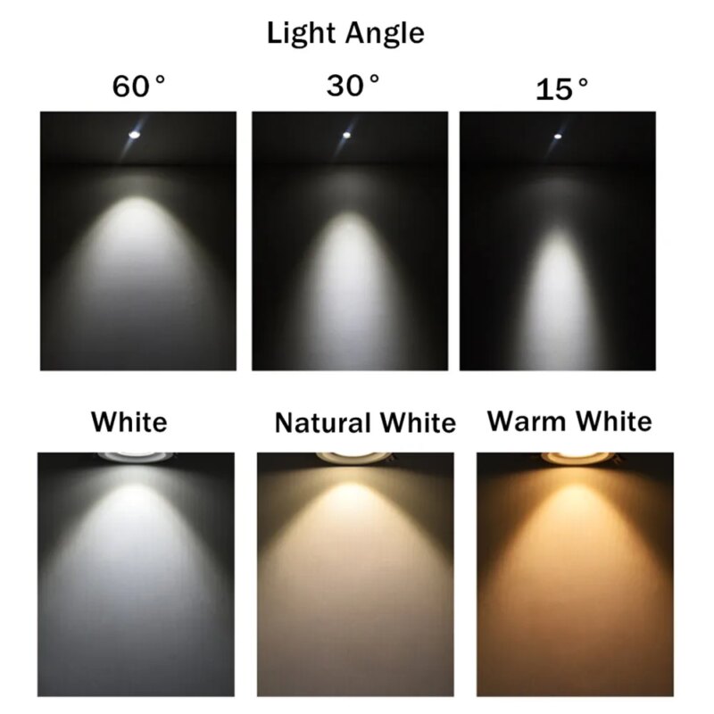181783-9ogd3y.jpg Spot LED encastrable et rétractable, dimmable, 5 à 15 W – Image 5