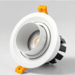 Spot LED encastrable et rétractable, dimmable, 5 à 15 W