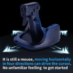 Souris verticale pour jeux de tir filaire, OrionTime L24, 4000 dpi, Opto-électronique – Image 2