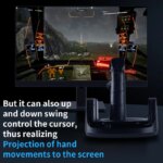 Souris verticale pour jeux de tir filaire, OrionTime L24, 4000 dpi, Opto-électronique – Image 3