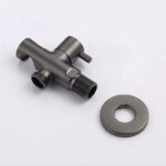 Set de douchette de WC, bidet, en laiton, montage mural – Image 4