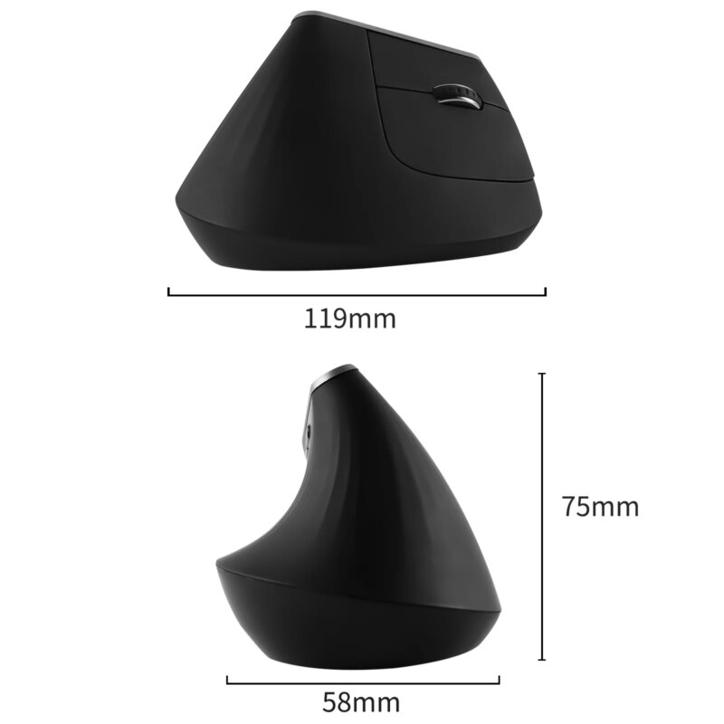 181936-gigdq5.jpg Souris verticale MX, sans fil 2,4 GHz, ergonomique, 6 boutons, 1600 DPI – Image 6