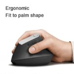 Souris verticale MX, sans fil 2,4 GHz, ergonomique, 6 boutons, 1600 DPI – Image 3