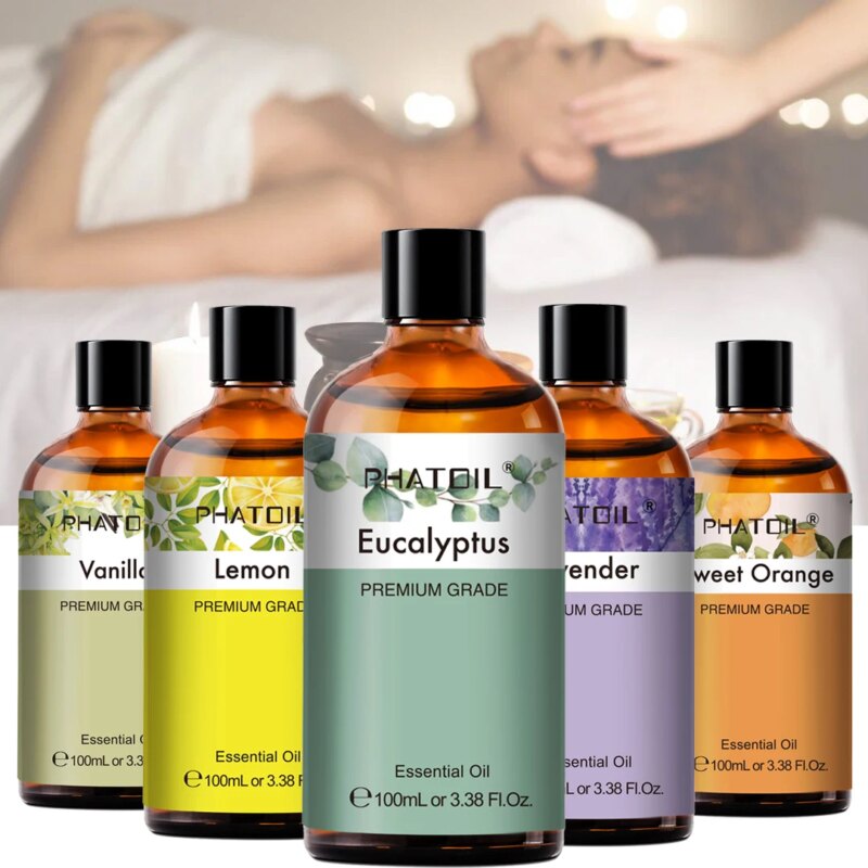 Huile parfumée d’aromathérapie 100 ml, sans additifs, fragrance florale – Image 1