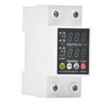 Disjoncteur intelligent MCCB 1P/2P 63A, protection surtension, sous-tension et surintensité, solaire et domestique