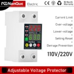 Disjoncteur intelligent MCCB 1P/2P 63A, protection surtension, sous-tension et surintensité, solaire et domestique – Image 5