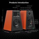 Enceintes actives S30, Bluetooth 5.3, 45Hz – 20kHz, Home Cinéma & HiFi – Image 6
