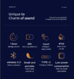 Écouteurs Sans Fil BOSEBYE, Air 7 TWS, Bluetooth HiFi avec micro intégré – Image 5