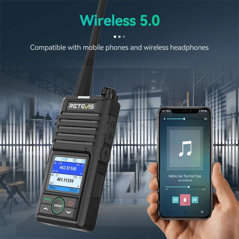 Talkie-Walkie RB658, communication sans fil de haute qualité, contrôle via application mobile – Image 5