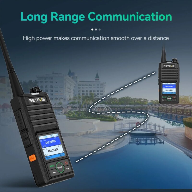 Talkie-Walkie RB658, communication sans fil de haute qualité, contrôle via application mobile – Image 4