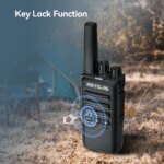 Lot de 2 Talkie-Walkie RT668B sans licence (PMR446/FRS), construction robuste, appels sécurisés – Image 3