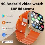 Montre connectée CDS9 Ultra 4G, écran 2,2″ AMOLED, 32GB RAM, 256GB ROM, SIM 4G, Android 9 – Image 5