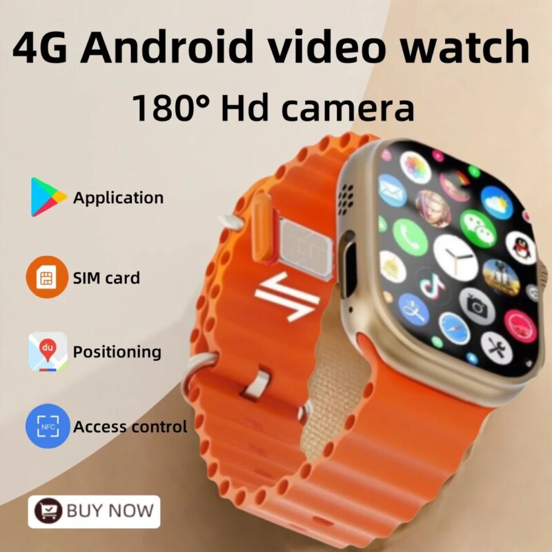 182775-cwyy5o.jpg Montre connectée CDS9 Ultra 4G, écran 2,2″ AMOLED, 32GB RAM, 256GB ROM, SIM 4G, Android 9 – Image 5