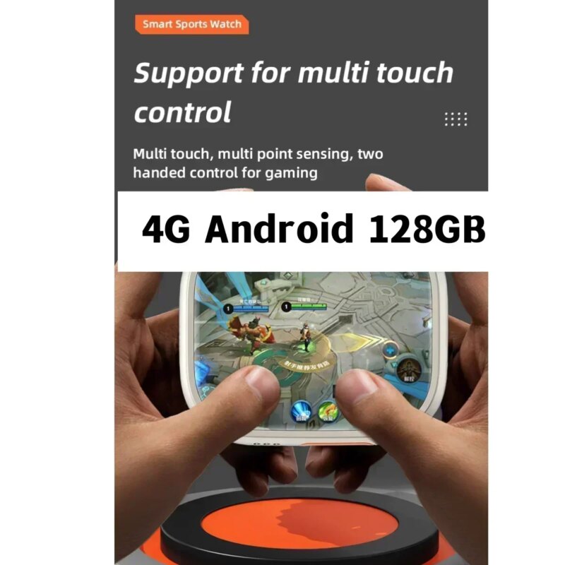 182775-xdkjrh.jpg Montre connectée CDS9 Ultra 4G, écran 2,2″ AMOLED, 32GB RAM, 256GB ROM, SIM 4G, Android 9 – Image 3