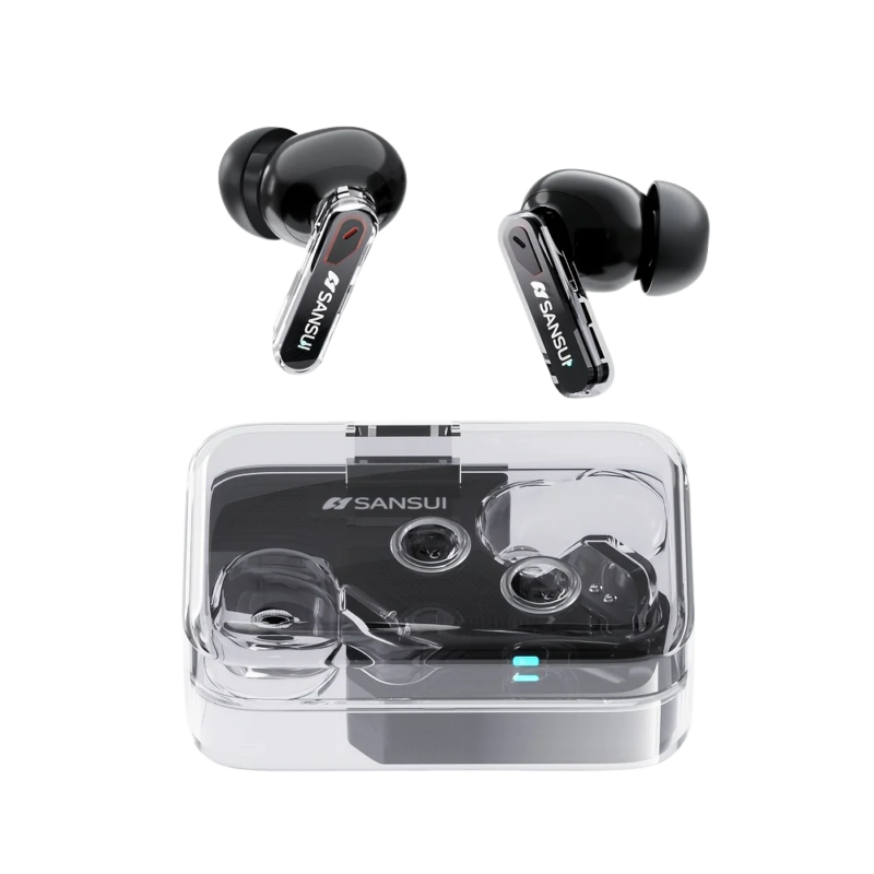 Écouteurs W7 ANC TWS, Bluetooth 5.4,  réduction de bruit 35dB, basses puissantes, IPX4, 30H d'autonomie – Image 2