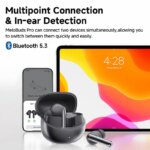 Écouteurs sans fil MeloBuds Pro, Bluetooth 5.3, ANC hybride adaptative jusqu’à 46dB, Hi-Res Audio LDAC, 34H d’autonomie, étanchéité IPX5 – Image 6