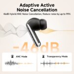 Écouteurs sans fil MeloBuds Pro, Bluetooth 5.3, ANC hybride adaptative jusqu’à 46dB, Hi-Res Audio LDAC, 34H d’autonomie, étanchéité IPX5 – Image 3