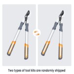 Ciseaux à branches brutes 45 cm, outils d'élagage tranchants et résistants à l'usure, poignée antidérapante – Image 6