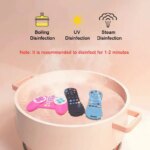 Anneau de dentition silicone bébé, forme télécommande, manette de jeux, sans latex (0-24 mois) – Image 4