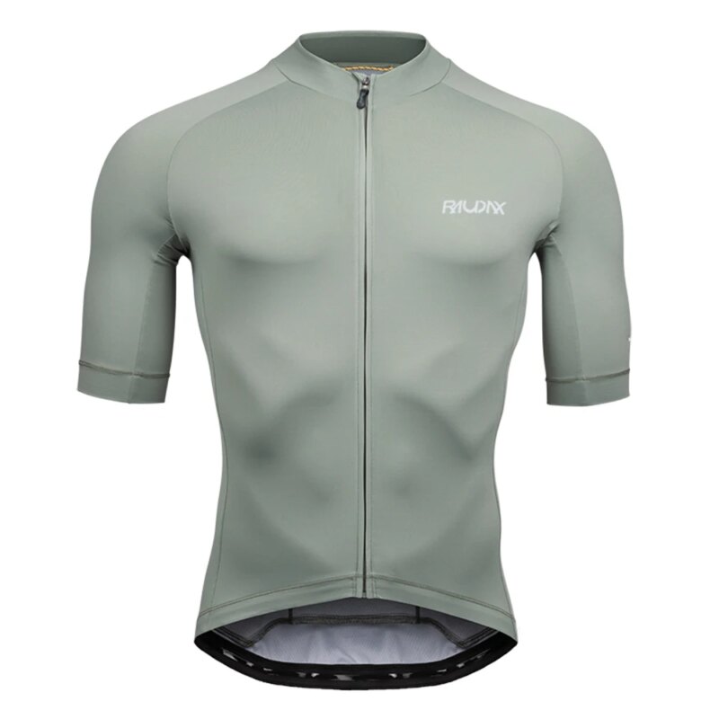 Maillot de Cyclisme RAUDAX, été & mi-saison, respirant & zippé, 6 Couleurs – Image 1
