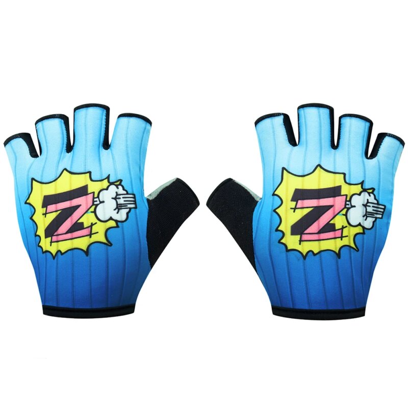 Gants de Cyclisme demi-doigt rétro unisexes, collection vintage légendaire – Image 2