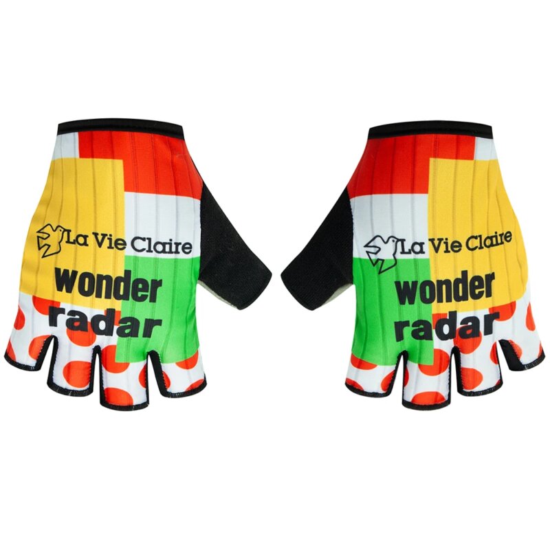 Gants de Cyclisme demi-doigt rétro unisexes, collection vintage légendaire – Image 19