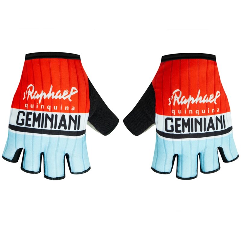 Gants de Cyclisme demi-doigt rétro unisexes, collection vintage légendaire – Image 13