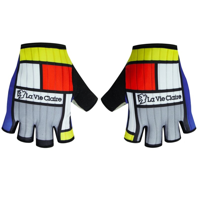 Gants de Cyclisme demi-doigt rétro unisexes, collection vintage légendaire – Image 18