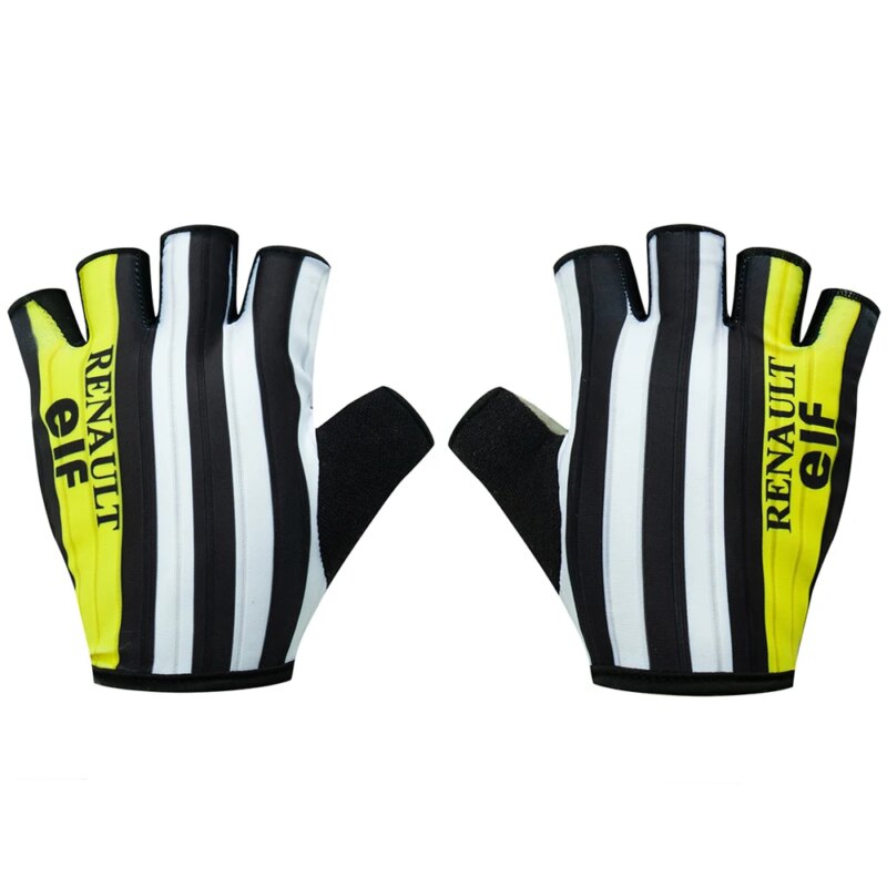Gants de Cyclisme demi-doigt rétro unisexes, collection vintage légendaire – Image 12