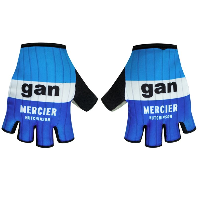 Gants de Cyclisme demi-doigt rétro unisexes, collection vintage légendaire – Image 11