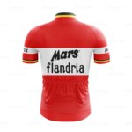 Ensemble Maillot de cyclisme rétro Mars Flandria, cuissard à bretelles avec coussin 9D – Image 4